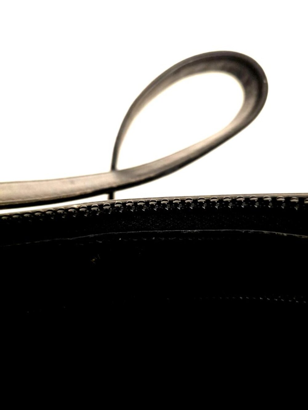 Vintage Gucci Tom Ford Black Leather Web Stripe Shoulder Bag Crossbody - Picture 5 of 9